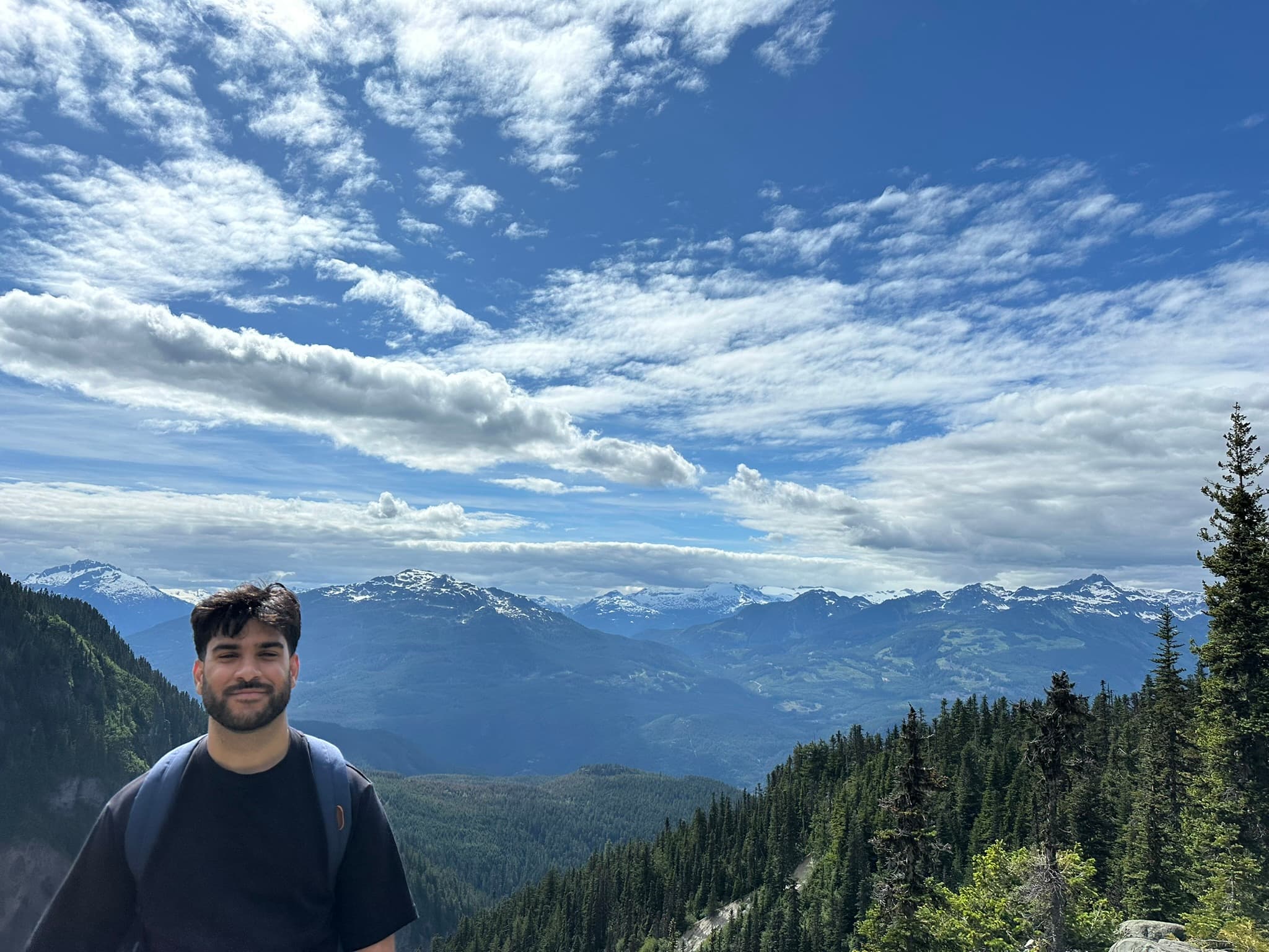 Hiking at Garibaldi Lake